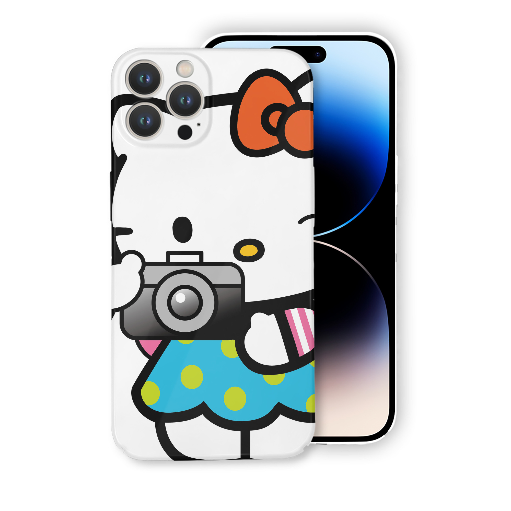 （画像用） Hello Kitty ハローキティ 【iPhone 14シリーズ対応】ハードケース